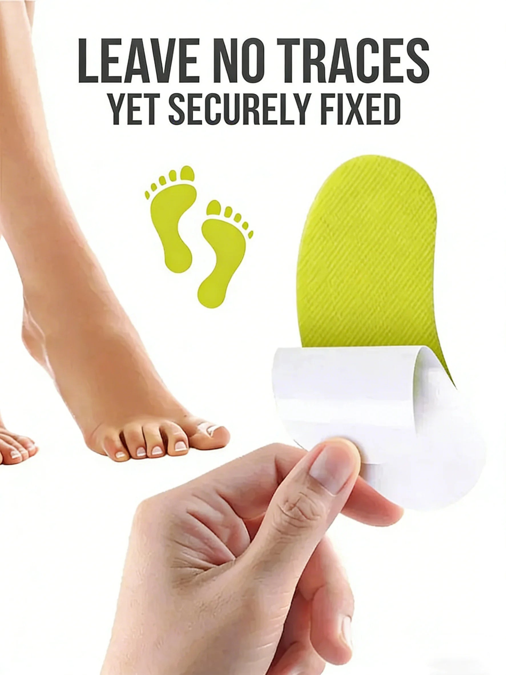 FeshSteps Deodorizing Shoe Stickers (60 Patches)
