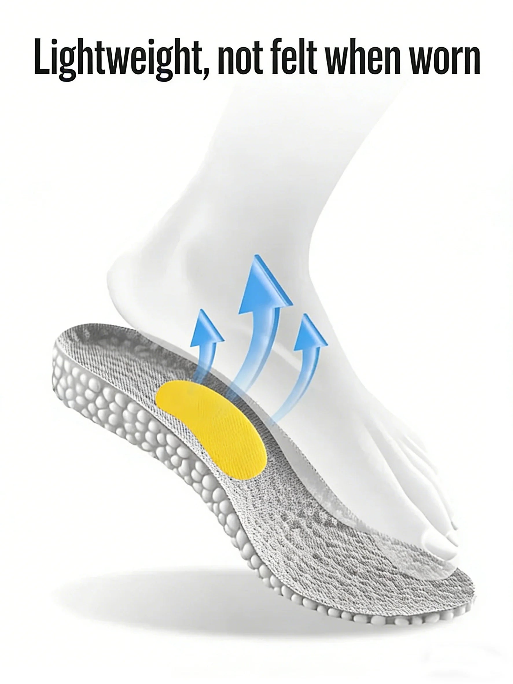 FeshSteps Deodorizing Shoe Stickers (60 Patches)